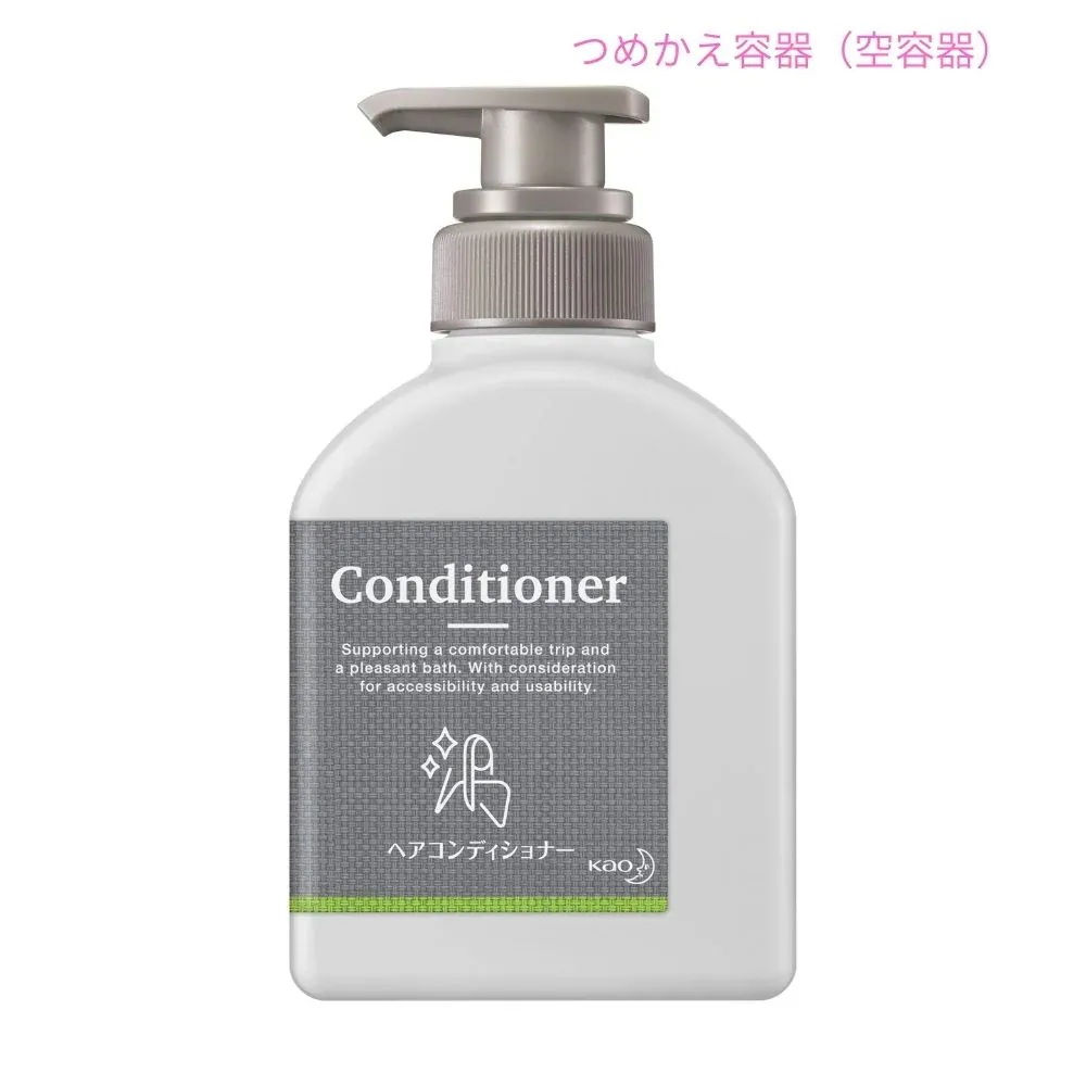 花王　シックタイプ　ヘアコンディショナー　専用アプリケーター　空容器　花王商品コード：43686　400mL×12本入【取り寄せ商品・即納不可・代引き不可・返品不可】