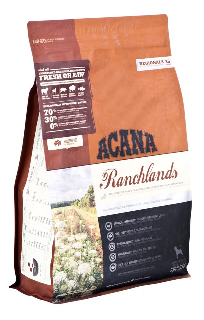 ACANA (アカナ) ドッグフード ランチランドドッグ [国内正規品] 2kg (x1)