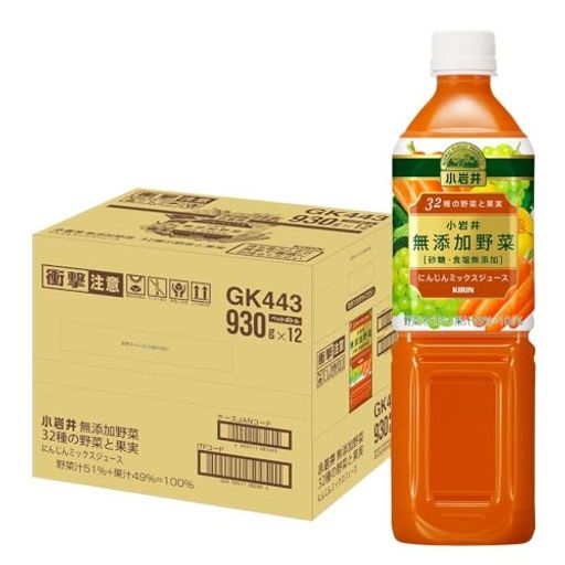 無添加野菜 32種の野菜と果実 930GPET ×12本