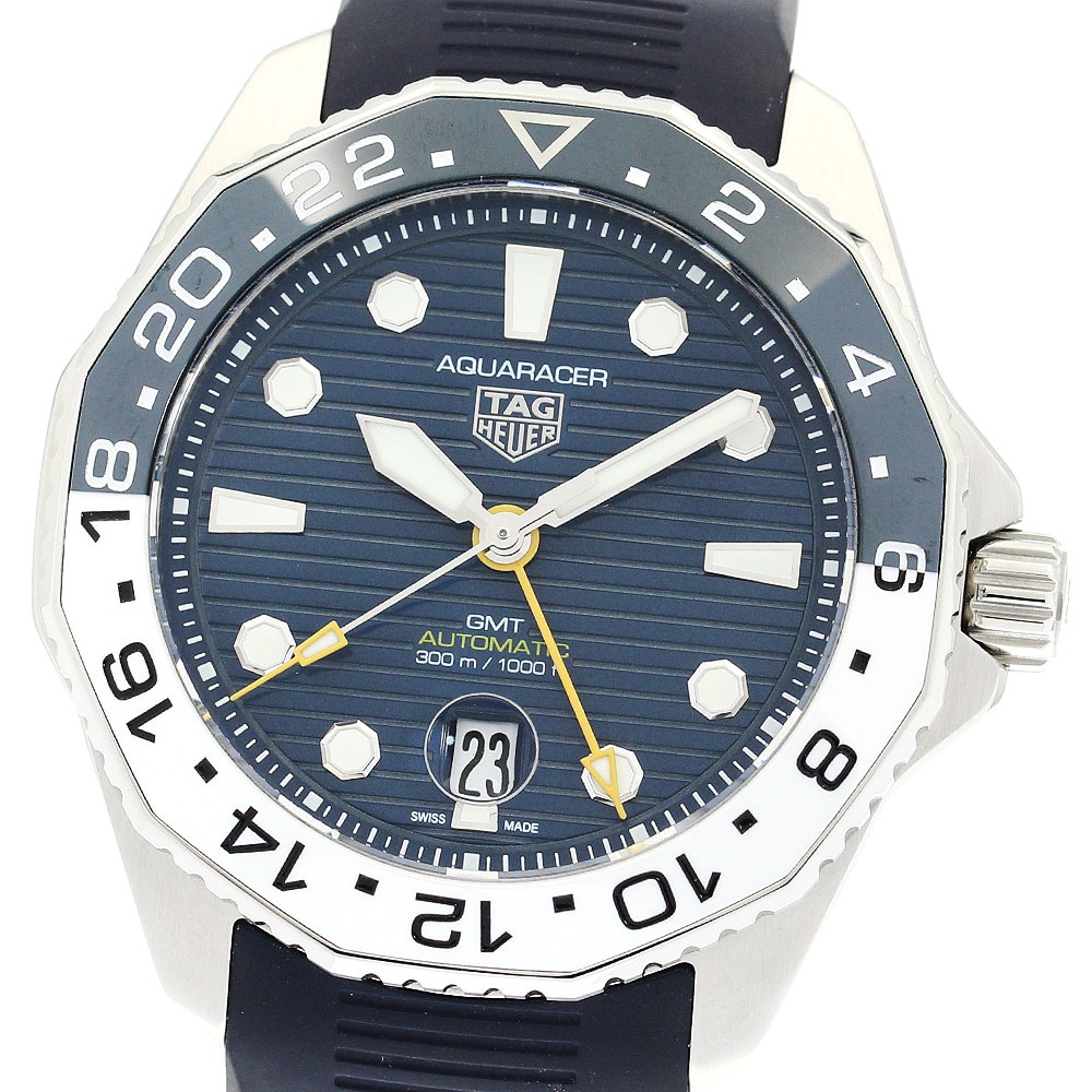 タグホイヤー TAG HEUER WBP2010.FT6198 アクアレーサー プロフェッショナル 300 GMT 自動巻き メンズ 美品 箱・保証書付き_892397【中古】