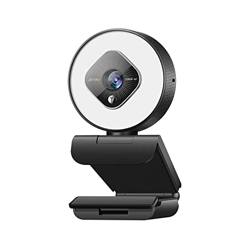 C.AMOUR webカメラ ウェブカメラ ライト付き 1080P 30FPS 広角 PCカメラ フルHD マイク内蔵 自動光補正 プラグアンドプレイ 三脚取付可能 USB/パソコン/PC/カメラ 在