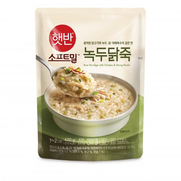 ビビゴ緑豆お粥 비비고 녹두닭죽