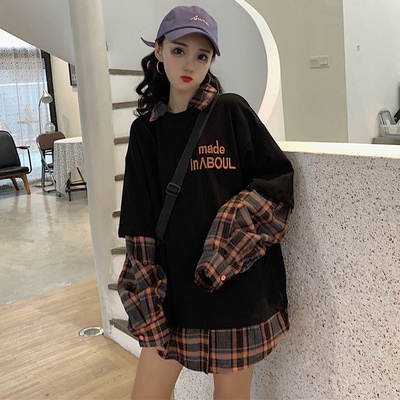 トップス レディース カットソー プルオーバー ブラック ストリート 2XL 袖あり 長袖 ゆる シンプル カジュアル 大人 上品 おしゃれ 主役級 存在感 春 秋 10代 20代 30代 個性的