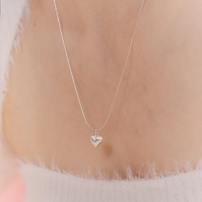 [silver925] always heart necklace おしゃれ アイドル愛用ブランド 韓国人気 韓国ファッション