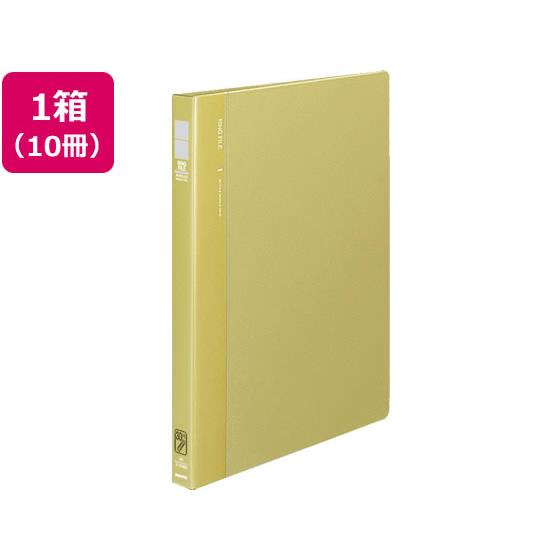 リングファイル30穴背幅27mm A4タテ 黄 10冊 コクヨ ﾌ-F460Y