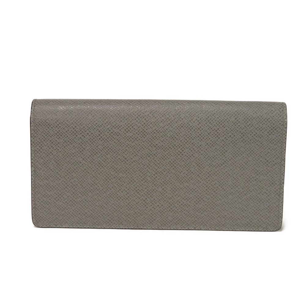 【中古】 長財布 新型 グリロッシュ グレー ブルー バイカラー RFID ポルトフォイユ ブラザ NM タイガ M11580