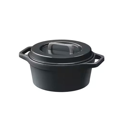 アイリスオーヤマ【IRIS】無加水鍋 COTOCO（コトコ） IH対応 ガス火対応 20cm チャコールグレー MKSN-S20-CH【無加水調理】