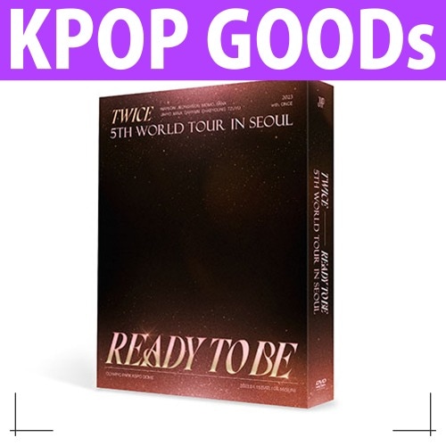 TWICE 5周年 DVD IN SEOUL TWICE 5TH WORLD TOUR [READY TO BE]