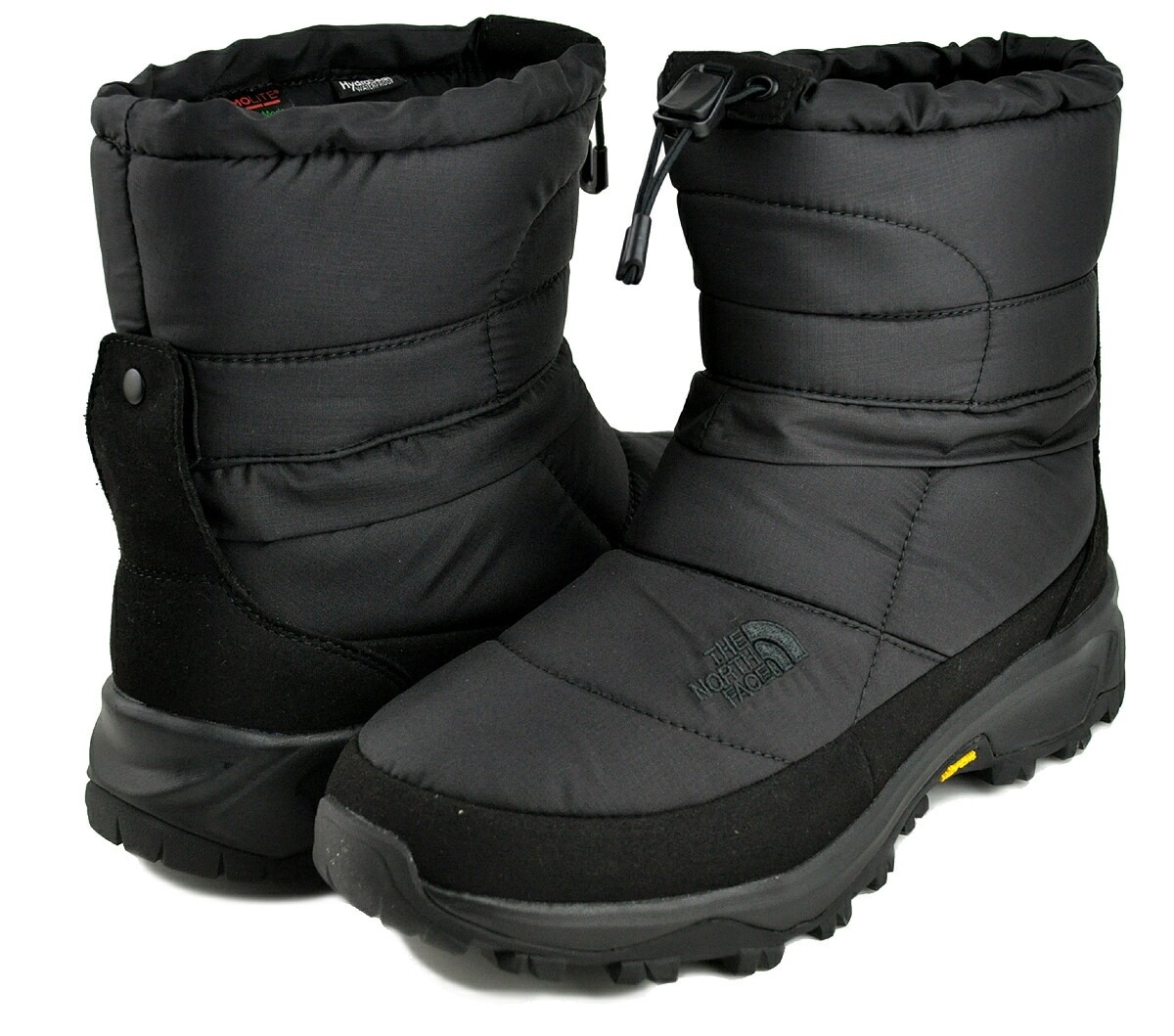 フェイス デタッチャブル ヌプシ ブーティ ブラック ウインター ブーツ 防水 ブーツ クロッグ nf52477-kk