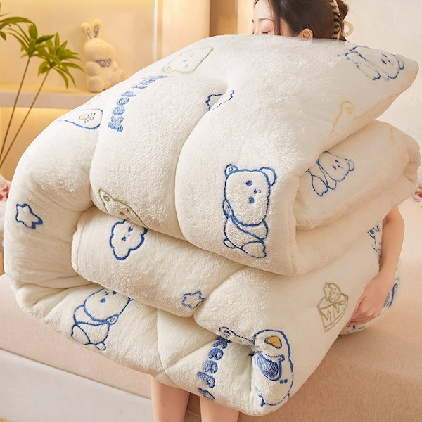 Qoo10] MAIBED こたつ布団 長方形 フランネル 掛け布団