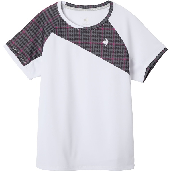Le coq sportif ルコック ゲームシャツ テニス ゲームシャツレディース LN5FHT31L-WH00 半袖