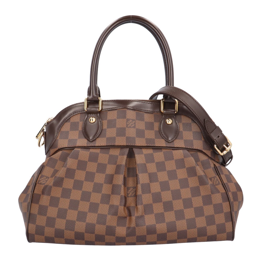 ルイヴィトン トレヴィPM ダミエ ショルダーバッグ ダミエキャンバス N51997 ブラウン LOUIS VUITTON 中古