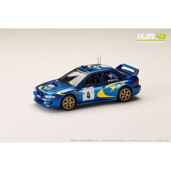 ホビージャパン 1/43 スバル インプレッサ ツール・ド・コルス 1997 #4【HJR431002B】 ミニカー HJR431002B スバル インプレッサ ツールドコルス 1997 #4 7,076円