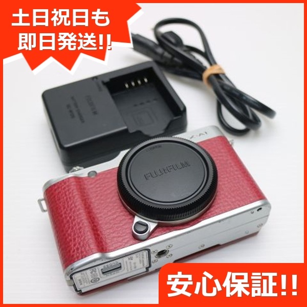 美品 FUJIFILM X-A1 レッド ミラーレス一眼 6 24,779円