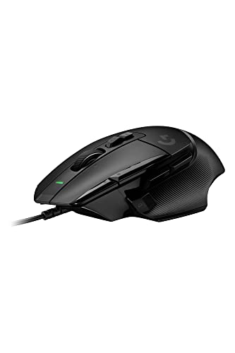 Logicool G ゲーミングマウス G502 X 有線 マウス G502X-BK LIGHTFORCE ハイブリッドスイッチ HERO 25Kセンサー 軽量 89g 13個プログラムボタン ブラッ