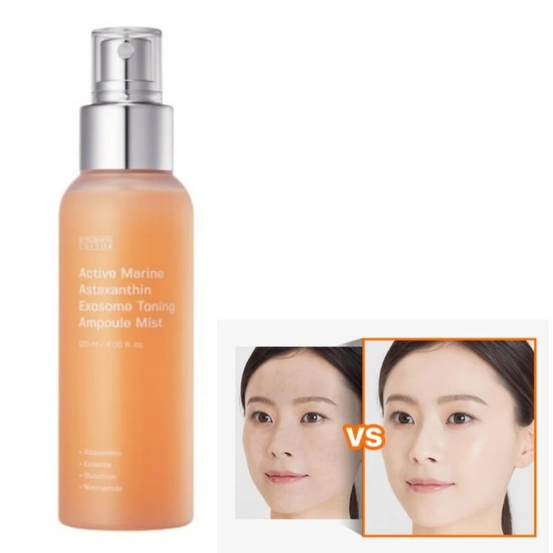 【正規品】[アスタキサンチン x エクソソーム] アクティブマリンアスタキサンチンエクソソームトーニングアンプルミスト120ml/アスタキサンチン美容液 4,808円