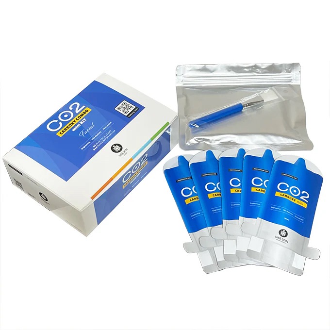 カーボキシー 炭酸パック　30ｍｌ5枚　正規品　ネコポス発送　リぺスキン CT 美容ゲル　炭酸マスク　co2 therapy