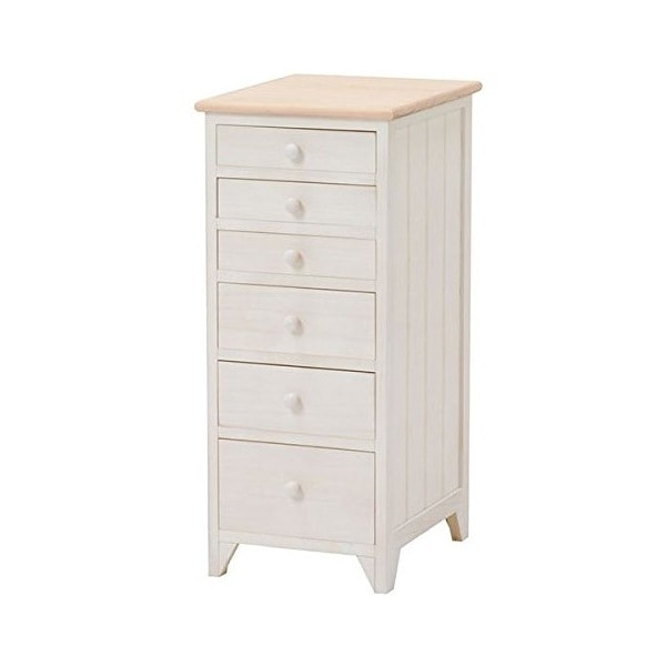MCH-5260NAW　チェスト アンティークホワイト メーカー直送