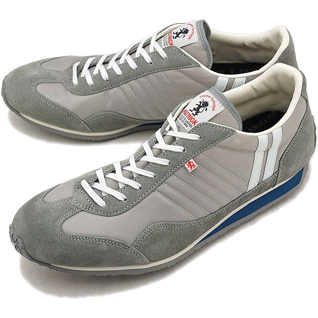 スニーカー メンズレディース 日本製 靴 STADIUM スタジアム FALLS シルバー系 [23454]