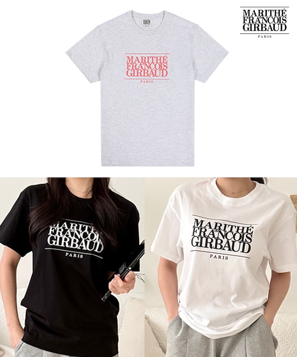 マリテフランソワジルボー Tシャツ M グレー　ASTRO ウヌ チャウヌ着用】マリテフランソワジルボー TシャツM 新品 - メルカリ