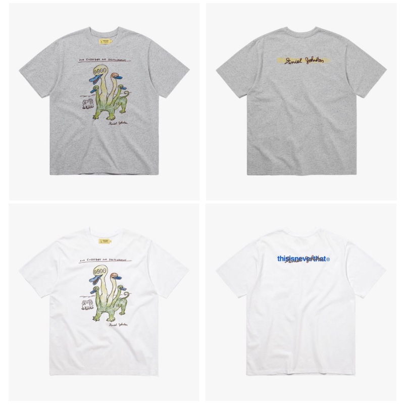 【THISISNEVERTHAT】 TNT DANIEL JONNSTON DUCK TEE : 2COLORS
