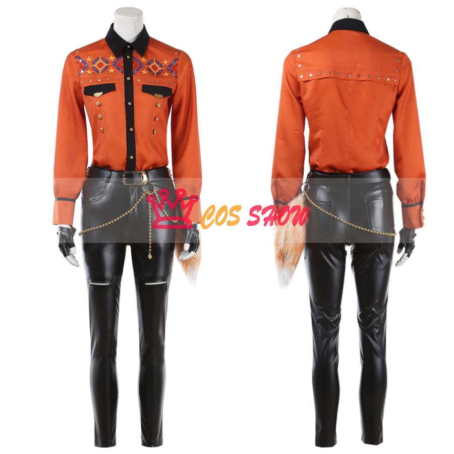 人気商品N0.1 あんスタ Ensemble Stars! 6周記念スカウト LOVE編 ユニフォーム 氷鷹北斗 明星 スバル 遊木 真 衣更 真緒 コスプレ衣装 尻尾付き 仮装 イベント ステージ