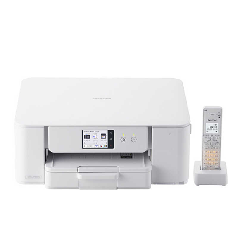 ブラザー　brother　プリンター A4インクジェット複合機 子機1台 Wi-Fi 簡単設定 PRIVIO(プリビオ) ［子機1台 / 普通紙］ ホワイト　MFC-J742DN