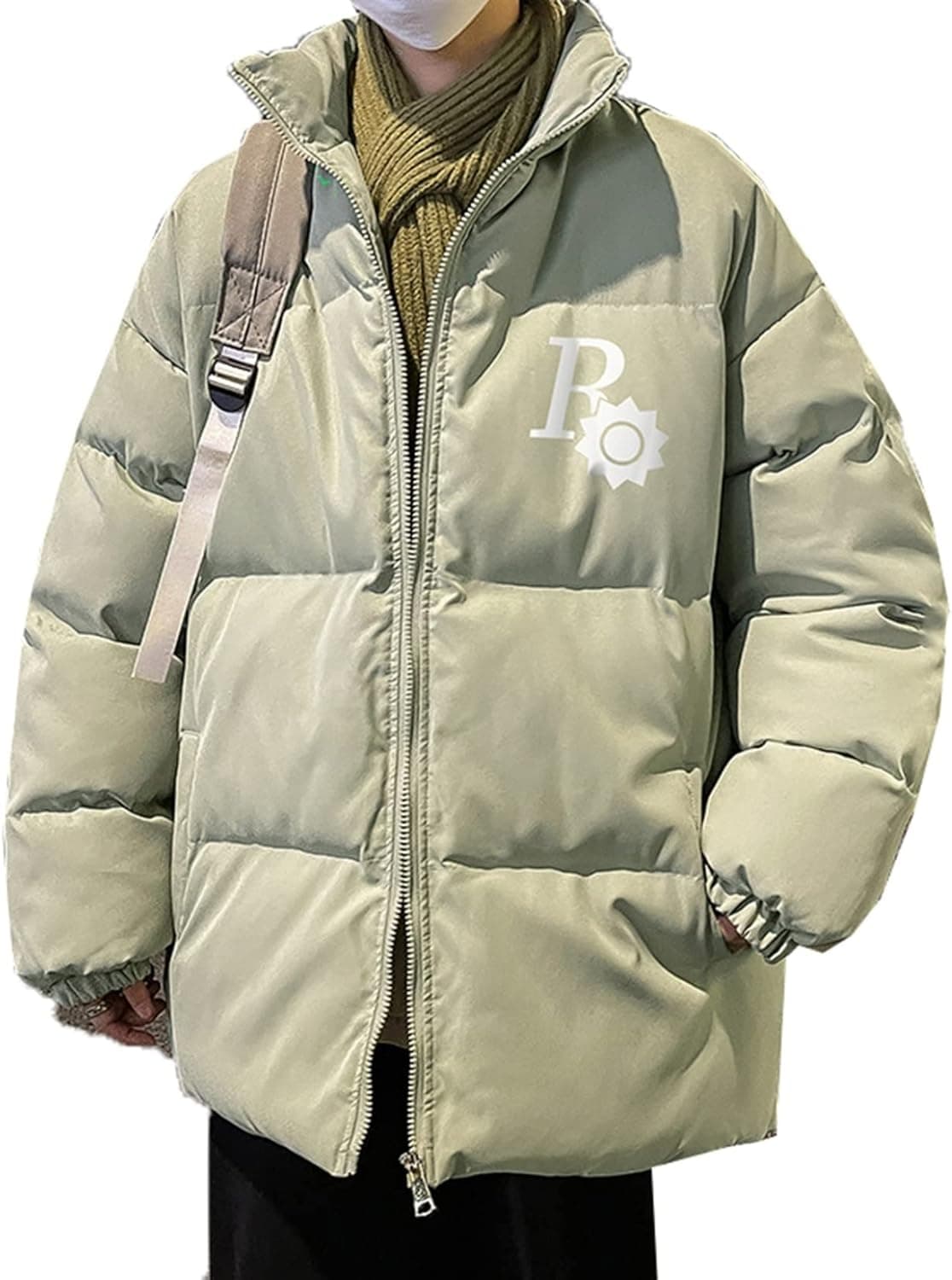 メンズ 中綿ジャケット スタンドカラー ボリューム 中綿 ダウンコットン 厚手 おしゃれ 冬服 大きいサイズ 綿服 アウター ジップアップ 防寒着 保温性 アウトドア 普段着 キャンプ バイ