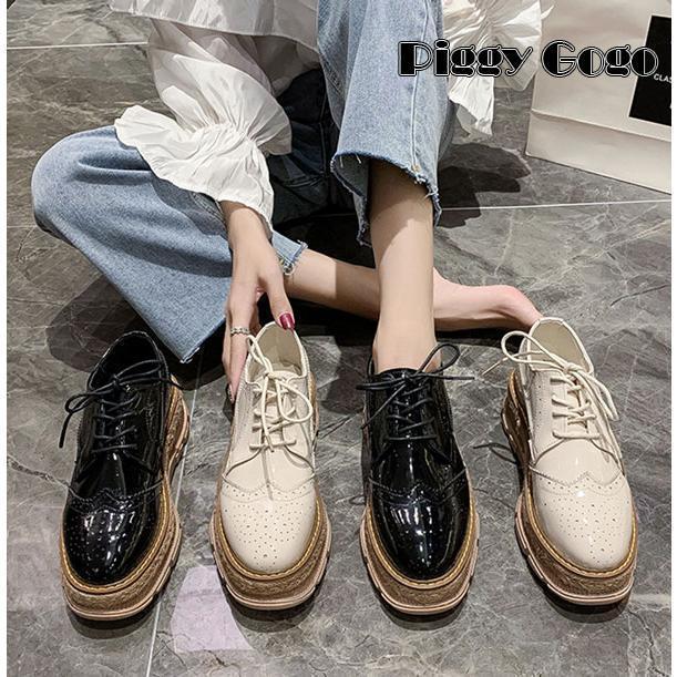 通勤 パンプス ウイングチップ ローファー 通学 おしゃれ 厚底 レースアップ レディース スリッポン 5cm 疲れない 革靴 可愛い おじ靴