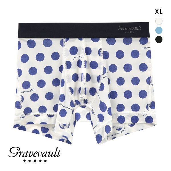 グレイブボールト Bubble gum ショート ボクサーパンツ XL メンズ 前閉じ 日本製 Gr