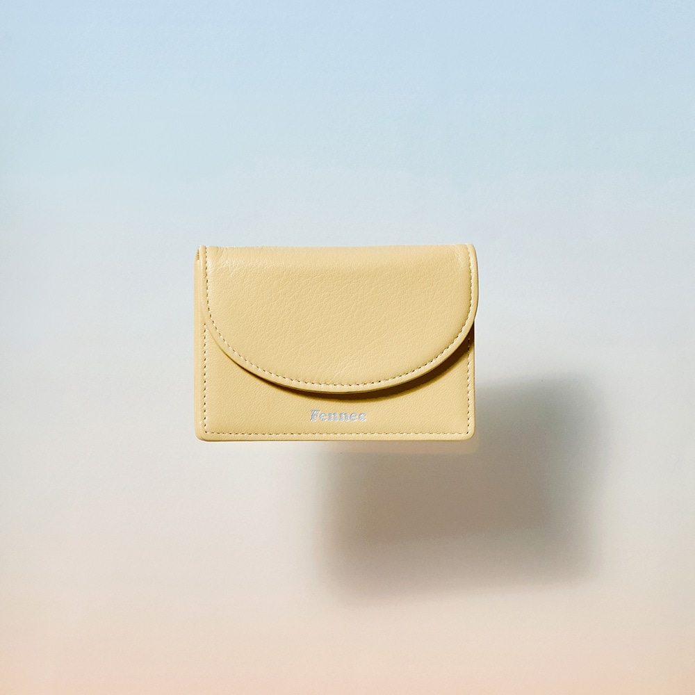 FENNEC HALFMOON アコーディオン ポケット - ティント イエロー