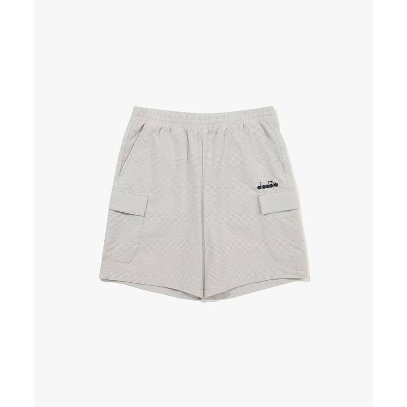 ディアドラ diadora エアサッカー カーゴハーフパンツ BEIGE D6223LWP47BGL 417882