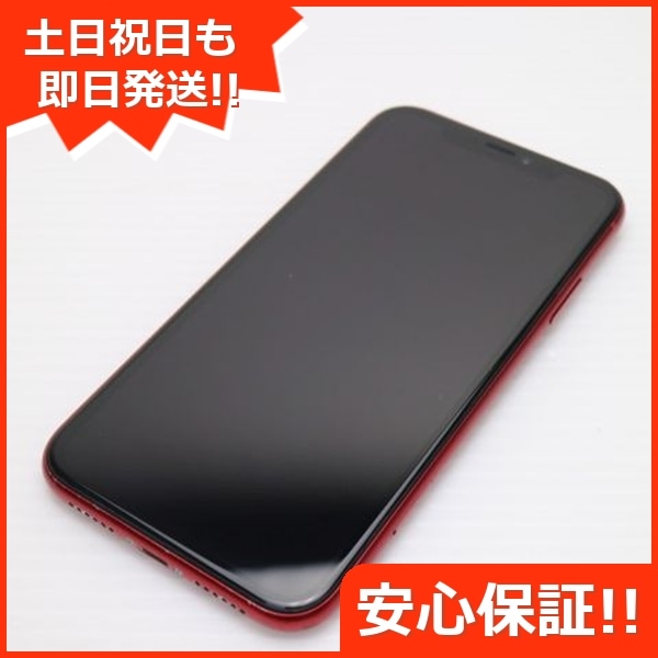 美品 SIMフリー iPhoneXR 64GB レッド RED Apple 121