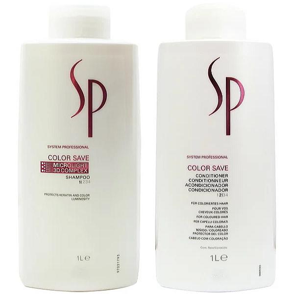 ウエラSP カラーセーブ シャンプー 1000ml & コンディショナー 1000ml セット