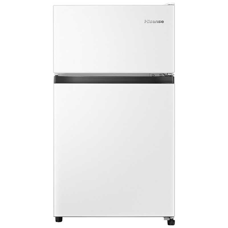 ハイセンス　冷蔵庫 2ドア ホワイト 2ドア 右開き 87L 直冷式　HR-B91HW（標準設置無料）
