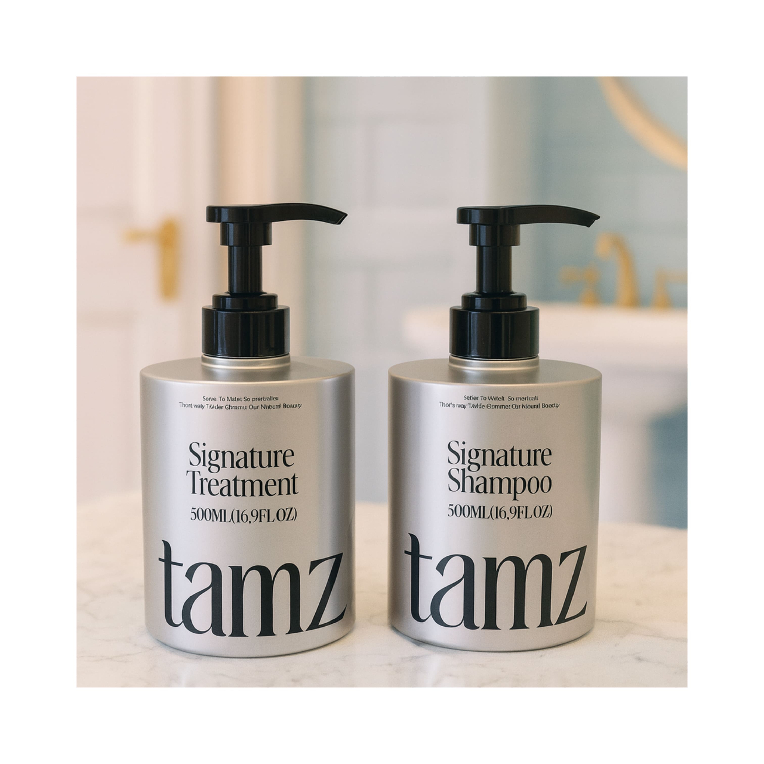 TAM Zシグネチャーシャンプー＋トリートメントセット 500mL+500mL(2種から選択：MAY/EVER BLOOM),ヘアケア,サロン系