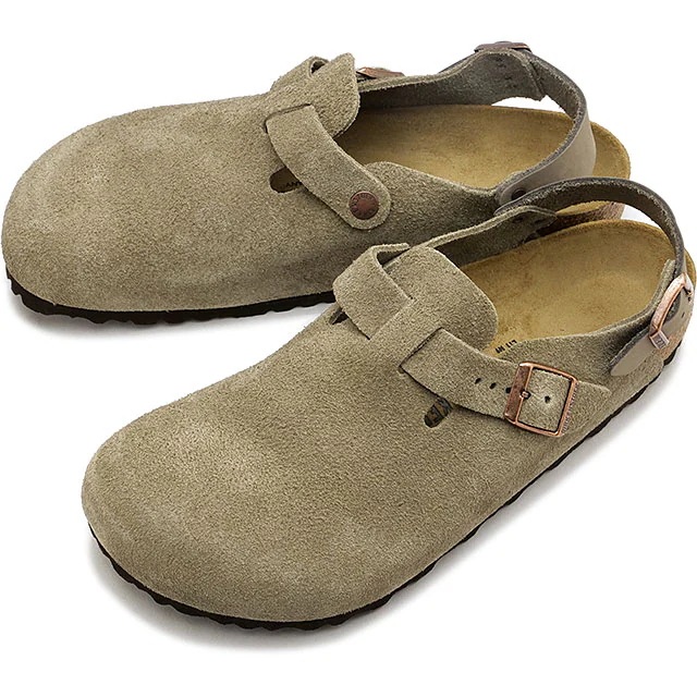 サンダル トキオ [1028287/1028323] TOKIO メンズ・レディース コンフォートサンダル 健康サンダル TAUPE SUEDE-LEATHER 正規取扱店