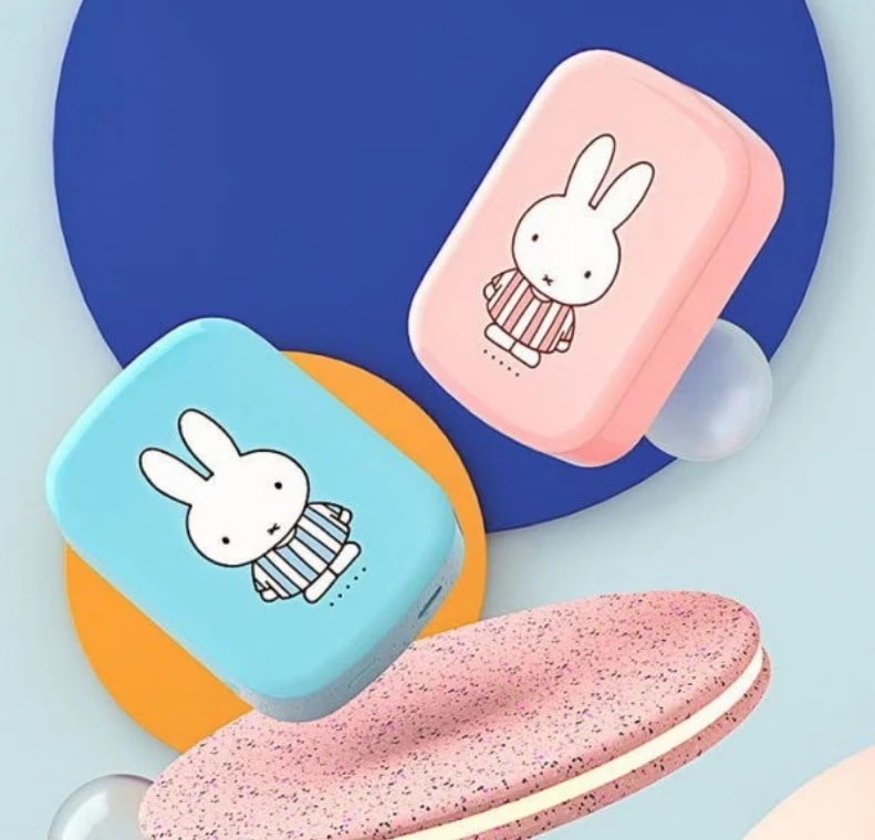 大人気ポケット ミッフィー モバイルバッテリー ワイヤーチャージ+磁気吸引の2パターン 大容量 8000mAh PD+PC20W急速 軽量 薄型 スリム コンパクト 各種機種に 無線便利 充電宝