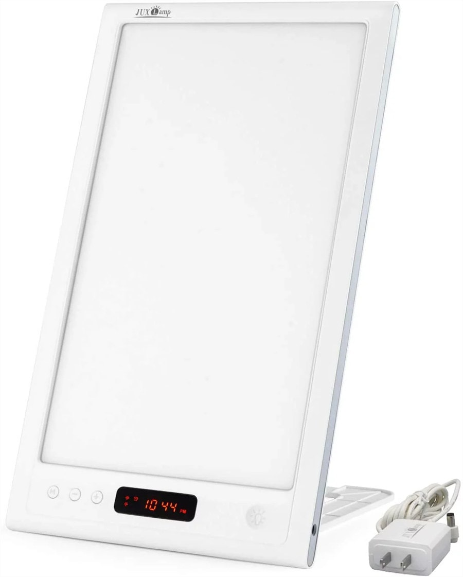 光療法 体内時計 12000lux セラピーライト 目覚まし時計 置き時計 体内時計 めざまし時計寝坊 光目覚まし時計 疲労 夜勤 時差ぼけ 不眠症 に適し PSE認証済携帯水筒