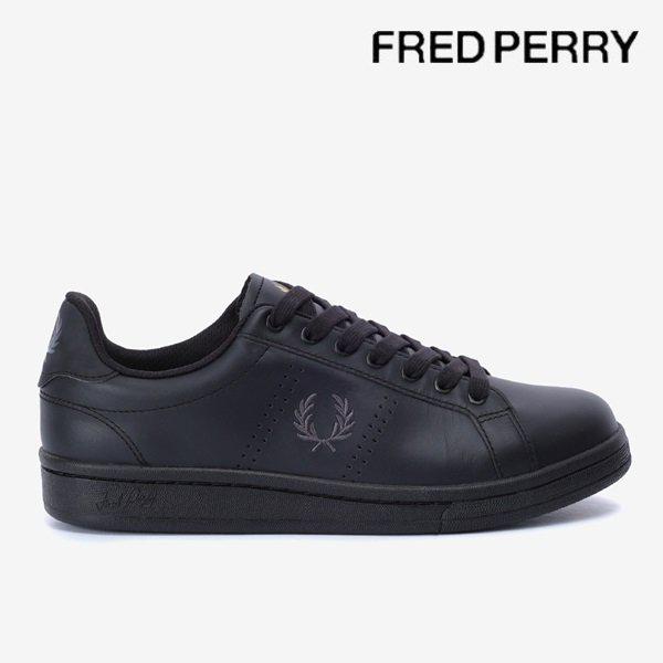 [B721 レザー] FRED PERRY 男女共用スニーカー SFPU2336312-T38