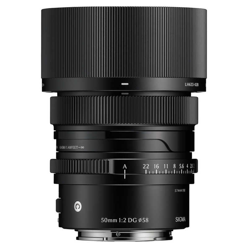 シグマ　カメラレンズ 50mm F2 DG Contemporary ［ソニーE / 単焦点レンズ］ ブラック　50MMF2DG