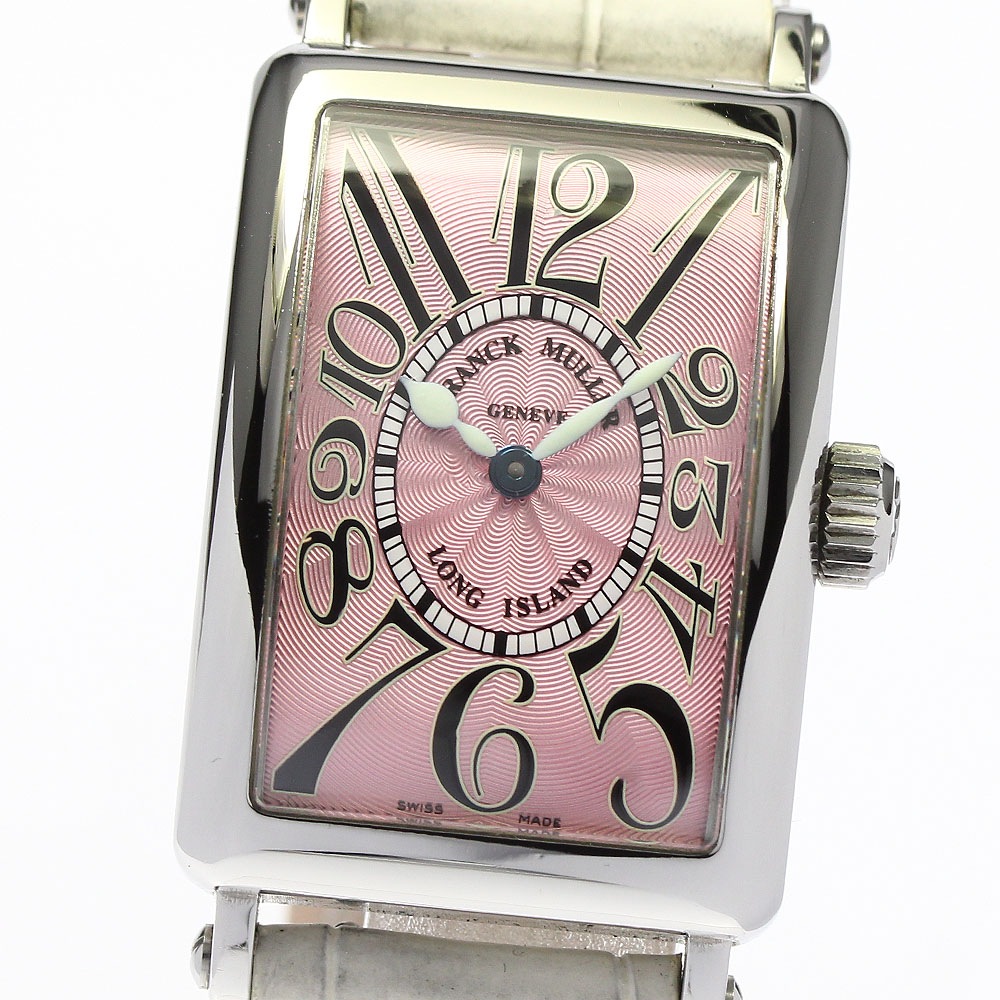 フランクミュラー FRANCK MULLER 902QZ ロングアイランド クォーツ レディース 箱保証書付き_784529【中古】