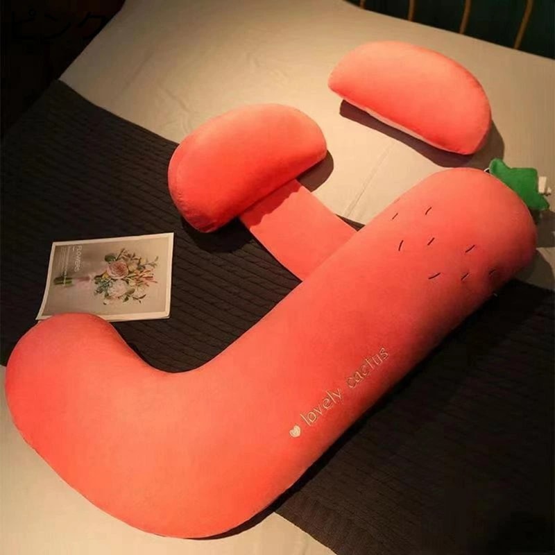 抱き枕 7字型 添い寝枕 妊婦 円筒タイプ アニマル 果物 円筒型 特大クッション 縫い包み ビッグサイズ 頭も支える 腰枕 添い寝 癒される 柔らかい サプライズ インテリア ベッドルーム