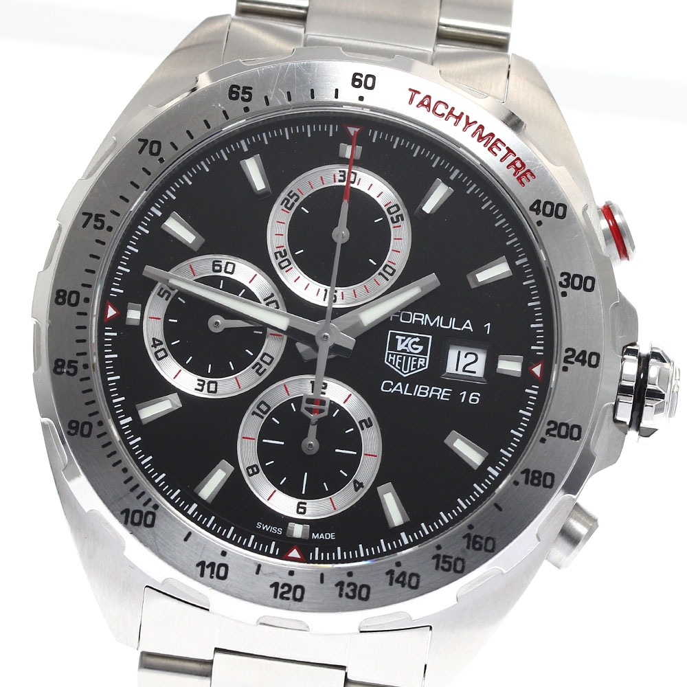 訳あり タグホイヤー TAG HEUER CAZ2010.BA0876 フォーミュラ1 キャリバー16 クロノグラフ 自動巻き メンズ 保証書付き_890600【中古】 80,850円