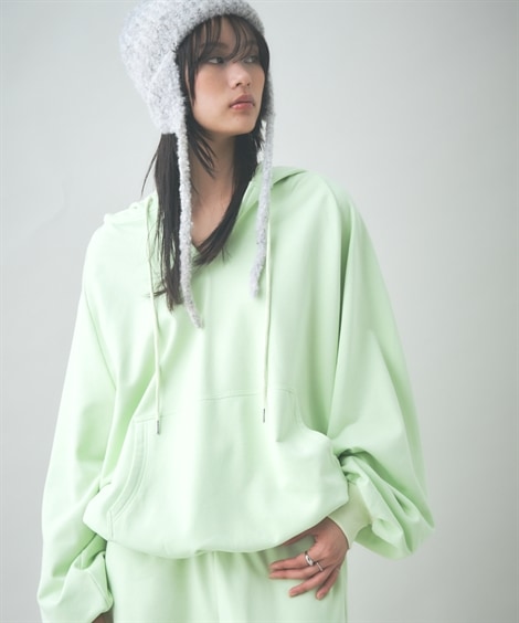 パーカー Iスリットスウェットパーカー