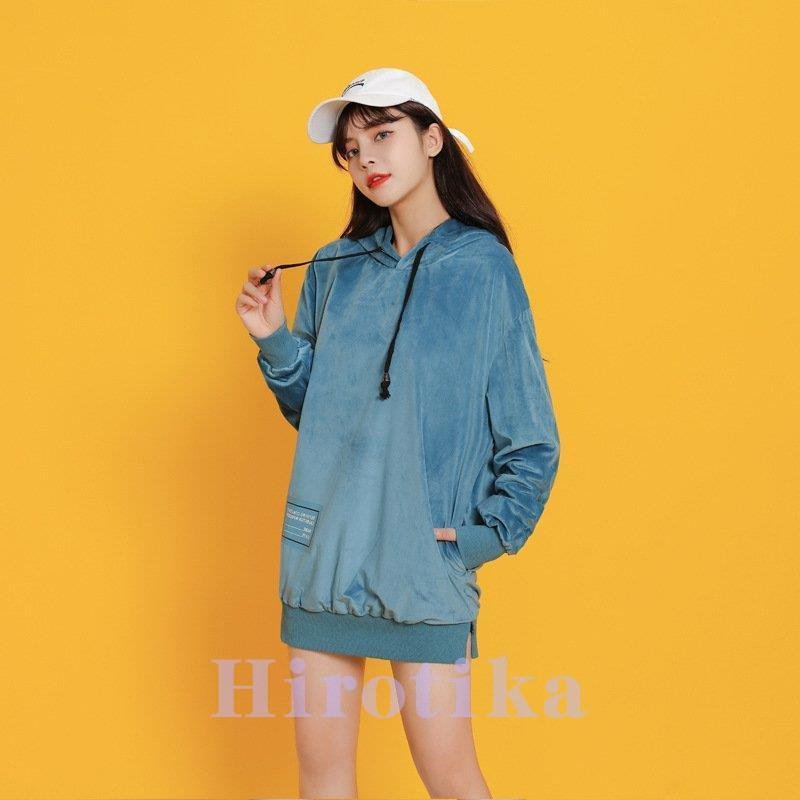 パーカー トップス レディース 長袖 スウェットTシャツ ゆったり 体型カバー カジュアル 30代
