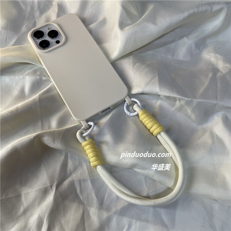 かわいい 韓国ファッション ロープ本 手首 11/12/13/14 15携帯ケース つや消し スマホケース 5,956円