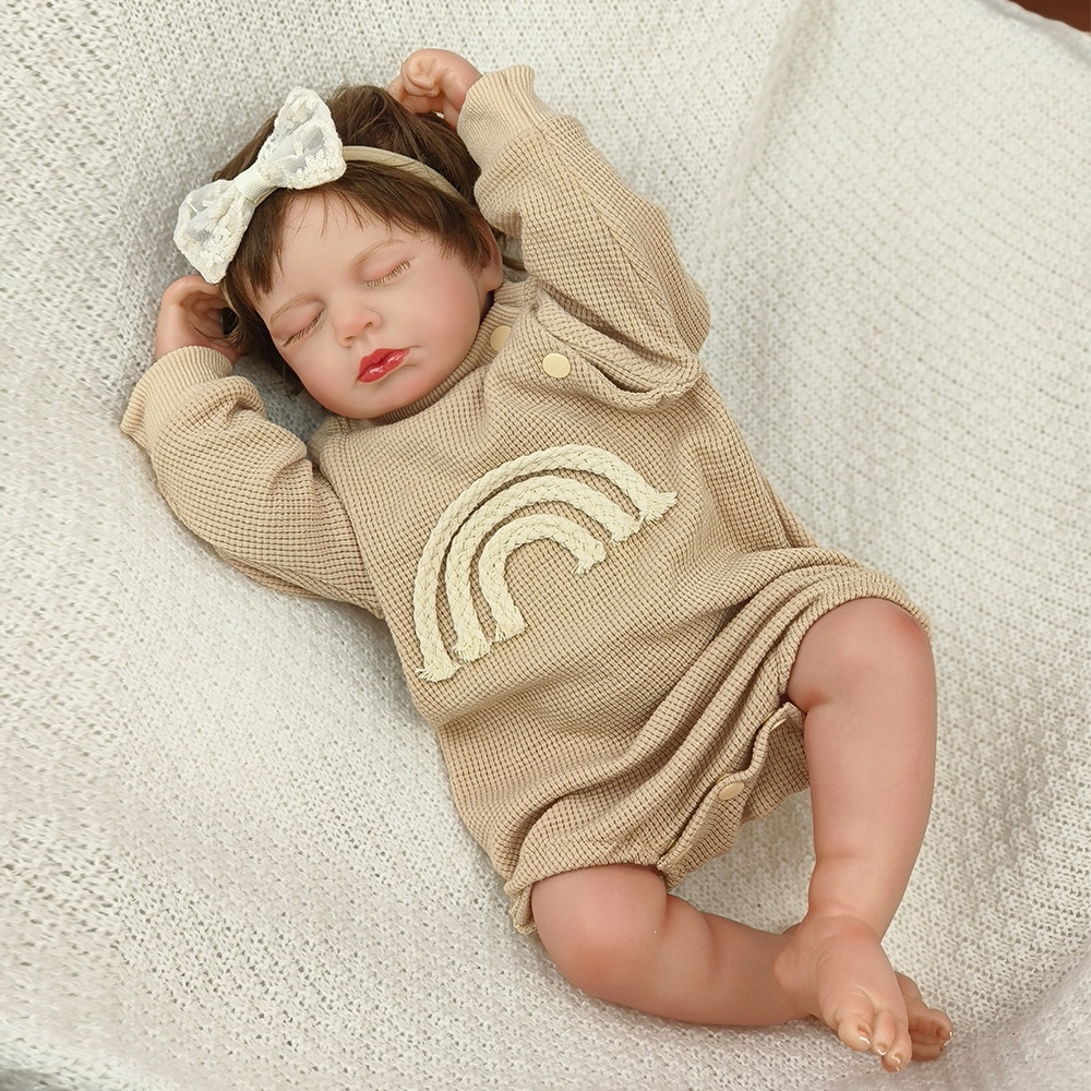 46cm リボーンベビードール かわいいシミュレーションベビーリボーンドール