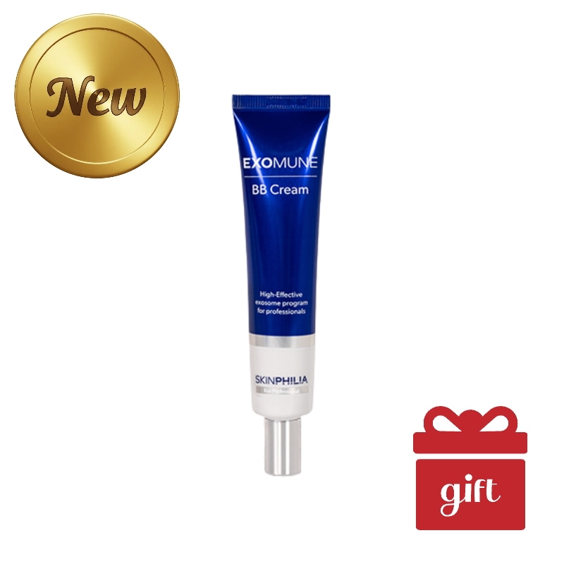 【低刺激BBクリーム】スキンフィリア エクソミュン BBクリーム 40ml 敏感肌対応・ツヤ肌カバー・うるおい保湿・スキンケア発想のベースメイク SKINPHILIA EXOMUNE