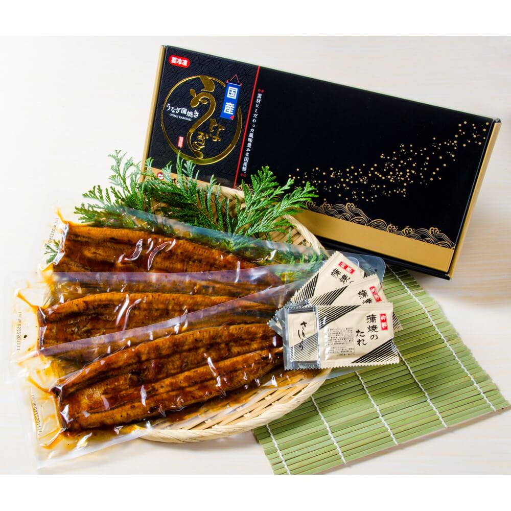 薩摩川内鰻 鹿児島県産 うなぎ長蒲焼真空 156g3尾 ギフトセット 父の日 ギフト うなぎ ウナギ 鰻 蒲焼 3尾 ギフト お惣菜